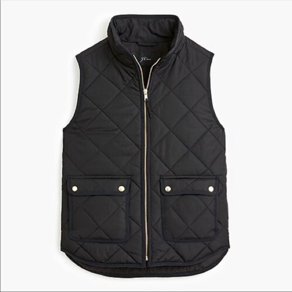 J. Crew Jackets & Blazers - J Crew Quilted 2 Pocket Puffer Vest
